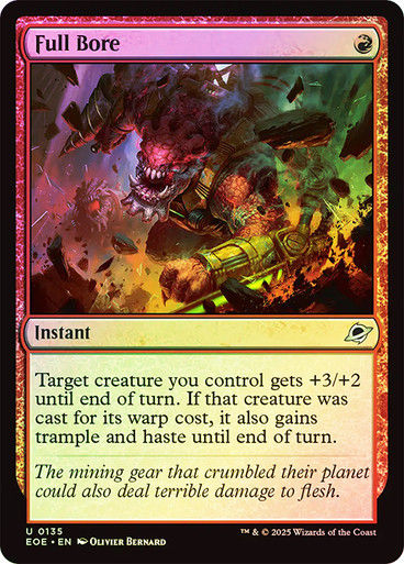 Full Bore (EOE) (135) / Foil