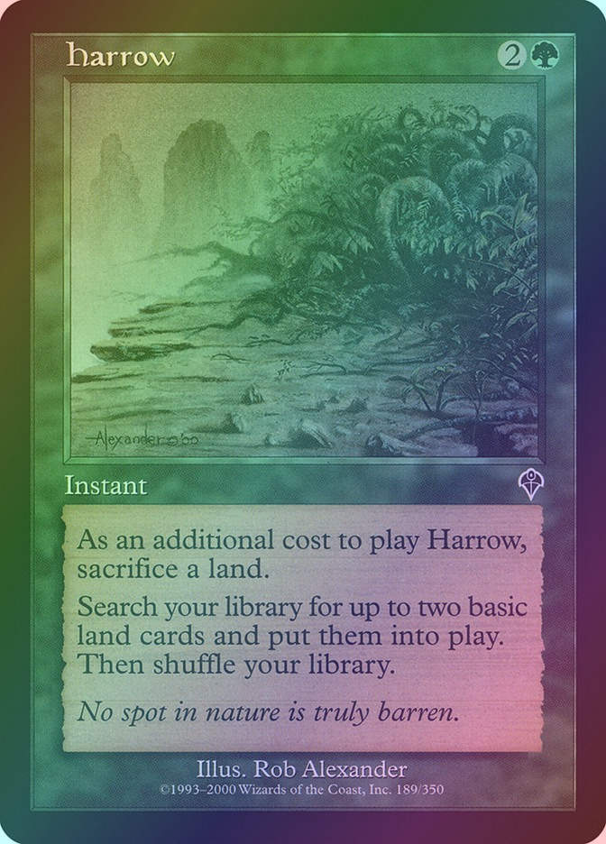 Harrow (INV) (189) / Foil