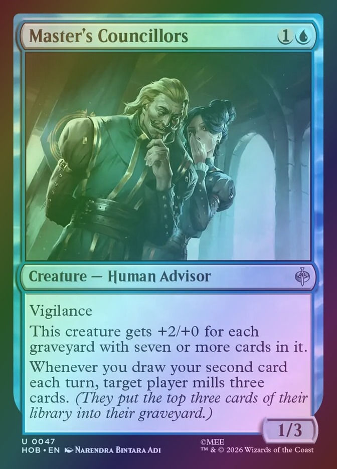 Master's Councillors (HOB) (47) / Foil
