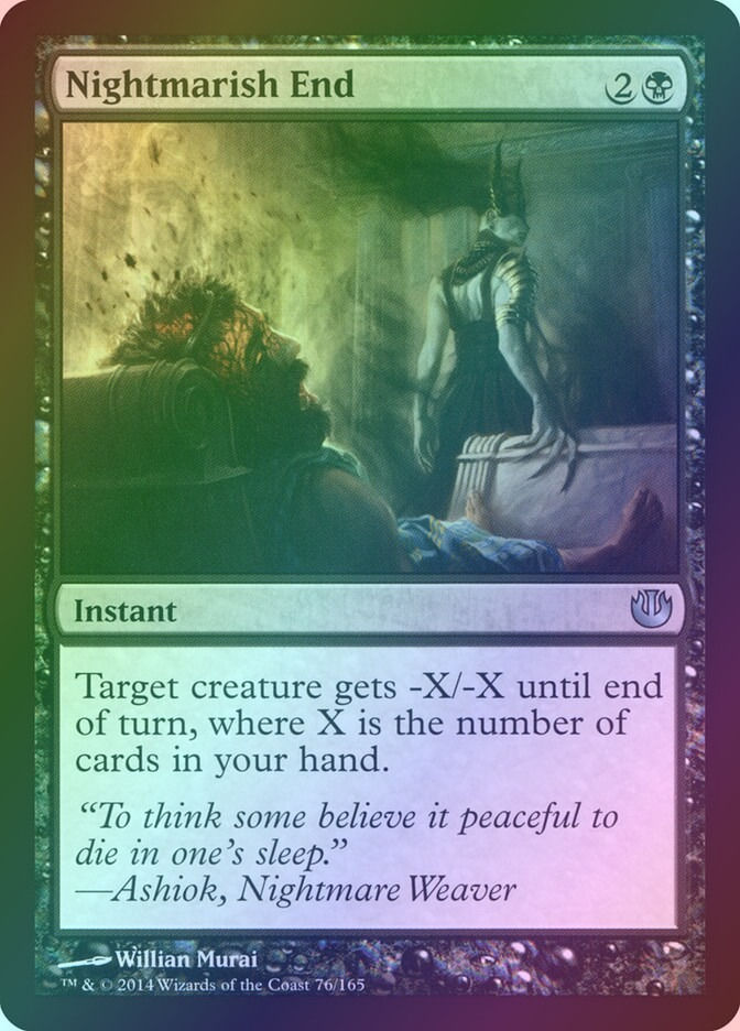 Nightmarish End (JOU) (76) / Foil