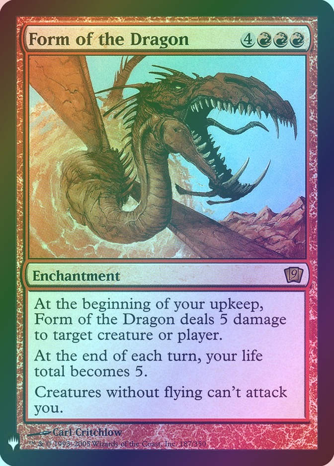 Form of the Dragon (PLST) (9ED-187) / Foil