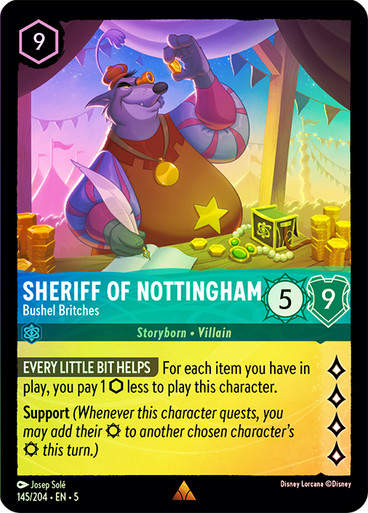 Sheriff of Nottingham - Bushel Britches (LOR_SHS) / Foil