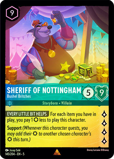 Sheriff of Nottingham - Bushel Britches (LOR_SHS) / Foil