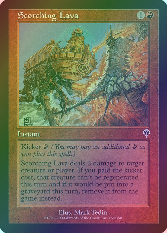 Scorching Lava (INV) (164) / Foil