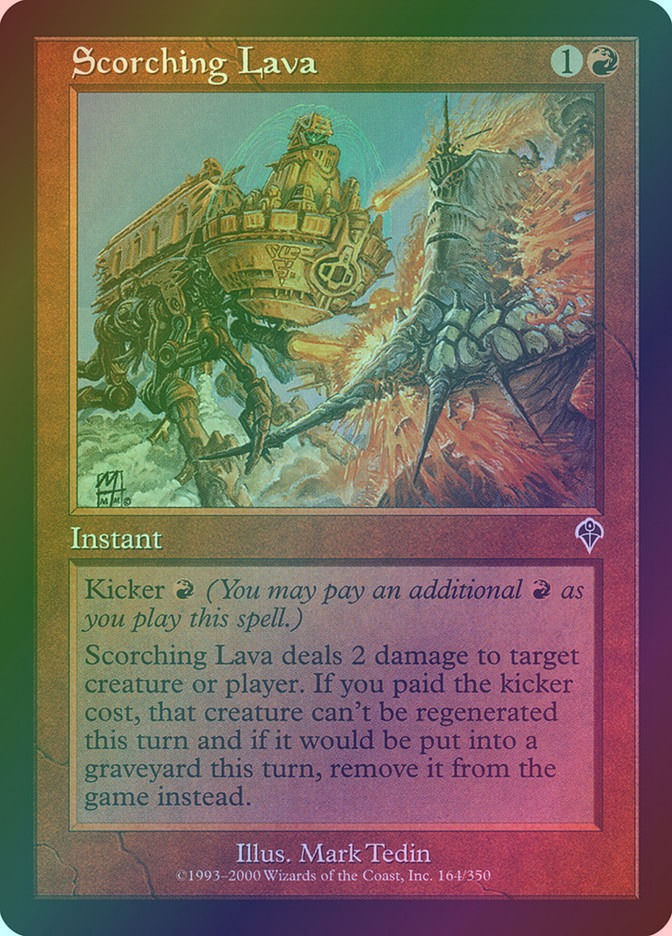 Scorching Lava (INV) (164) / Foil