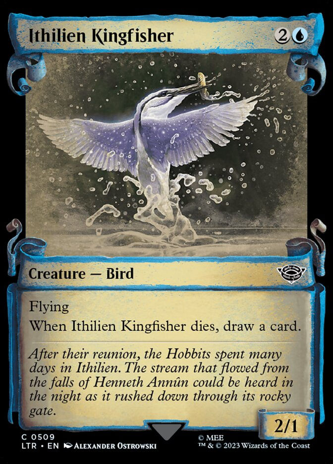 Ithilien Kingfisher (LTR) (509) / Showcase
