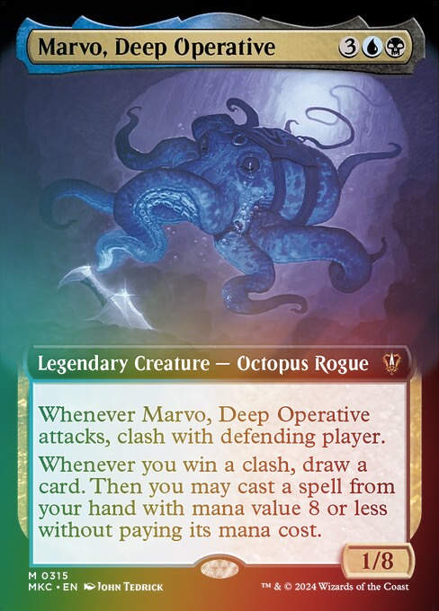 Marvo, Deep Operative (mkc) (315) / Extended Art Foil
