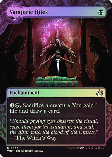 Vampiric Rites (wot) / Foil