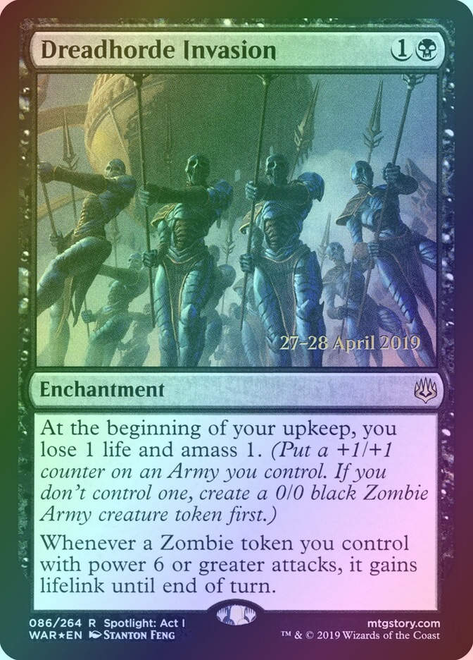 Dreadhorde Invasion (PWAR) (86s) / Foil