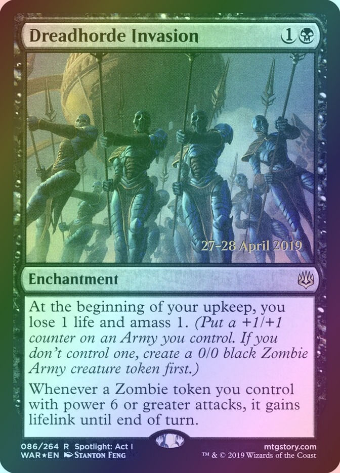 Dreadhorde Invasion (PWAR) (86s) / Foil