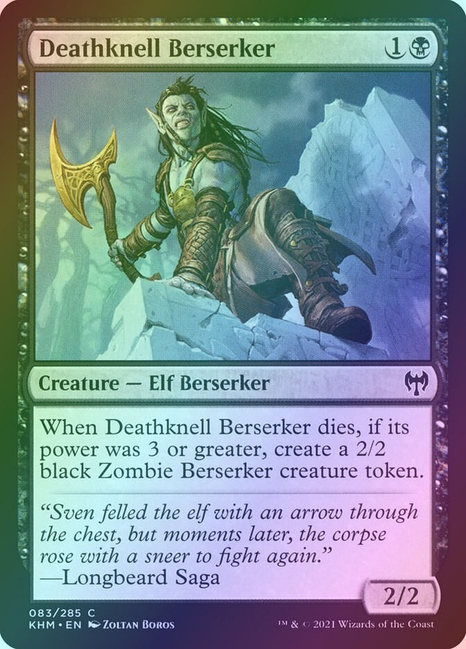 Deathknell Berserker (KHM) (83) / Foil