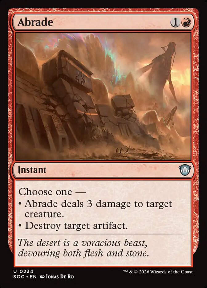 Abrade (SOC) (234)