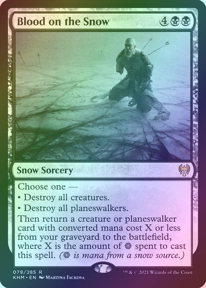 Blood on the Snow (KHM) (79) / Foil