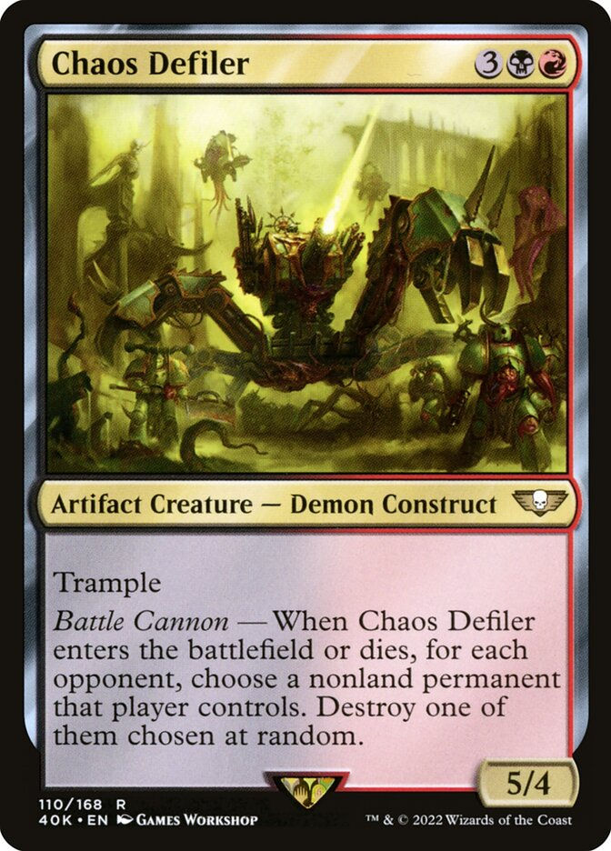 Chaos Defiler (40K) (110)
