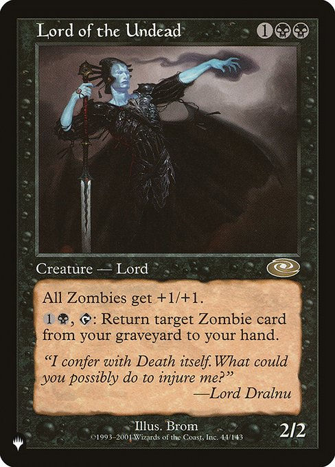 Lord of the Undead (PLST) (PLS-44)
