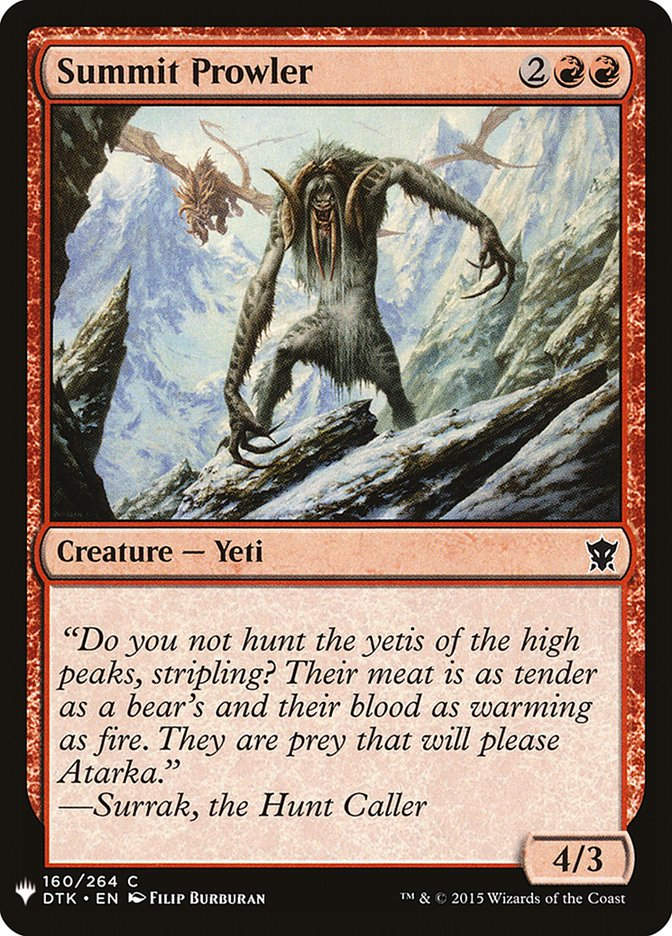 Summit Prowler (MYS)