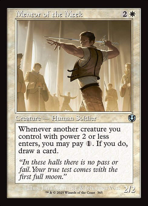 Mentor of the Meek (INR) (345) / Retro Frame