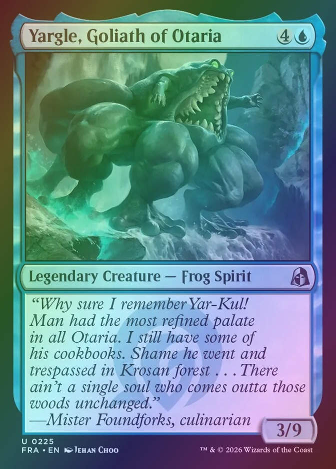 Yargle, Goliath of Otaria (FRA) (225) / Foil
