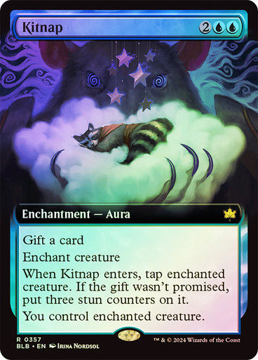 Kitnap (blb) (357) / Extended Art Foil