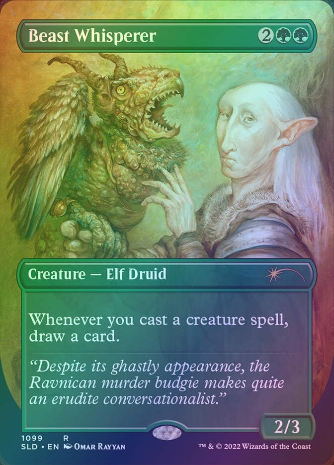 Beast Whisperer (SLD) (1099) / Borderless / Foil