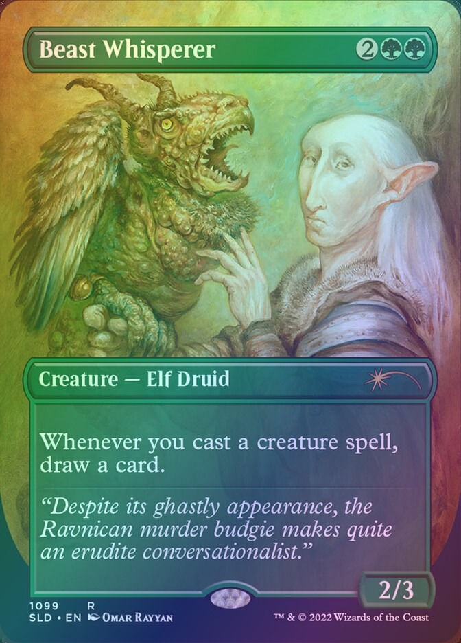 Beast Whisperer (SLD) (1099) / Borderless / Foil