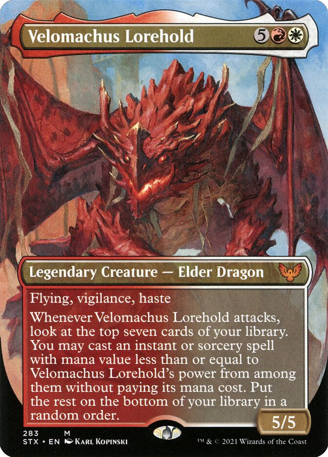 Velomachus Lorehold (STX) (283) / Borderless