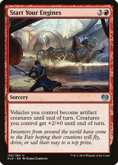 Start Your Engines (KLD)