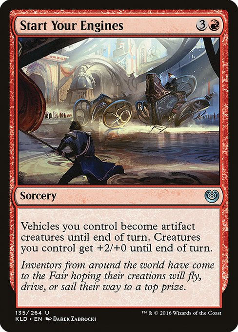Start Your Engines (KLD)