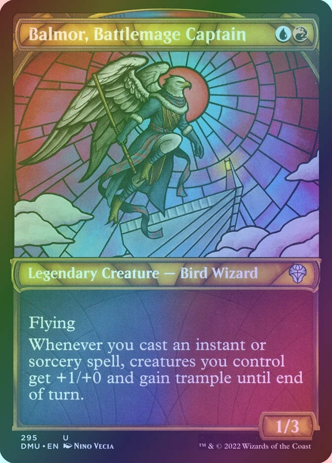 Balmor, Battlemage Captain (DMU) (295) / Showcase / Foil