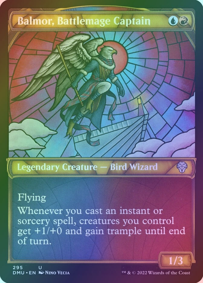 Balmor, Battlemage Captain (DMU) (295) / Showcase / Foil