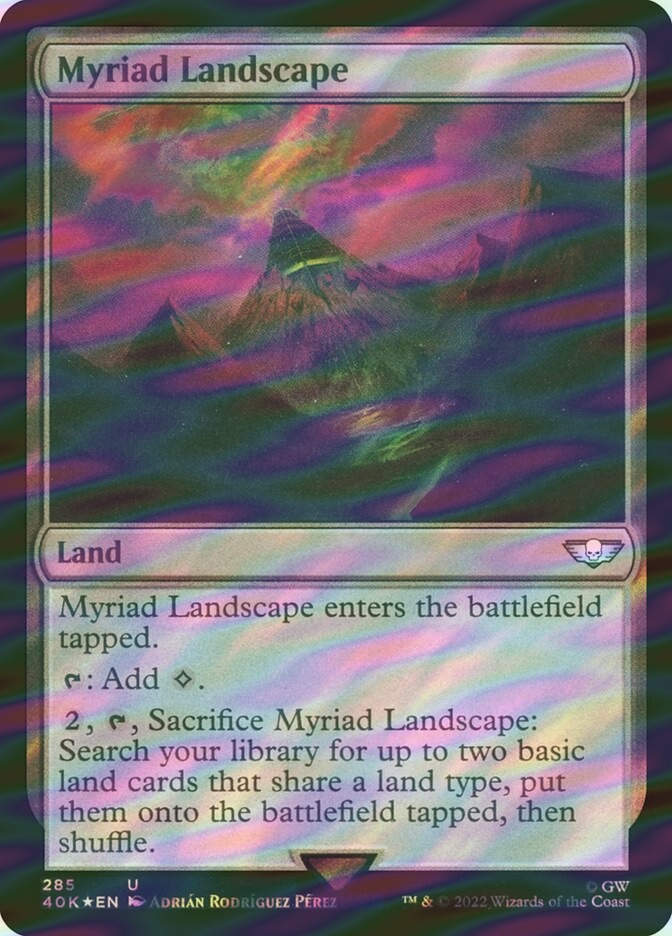 Myriad Landscape (40K) (285★) / Surge Foil