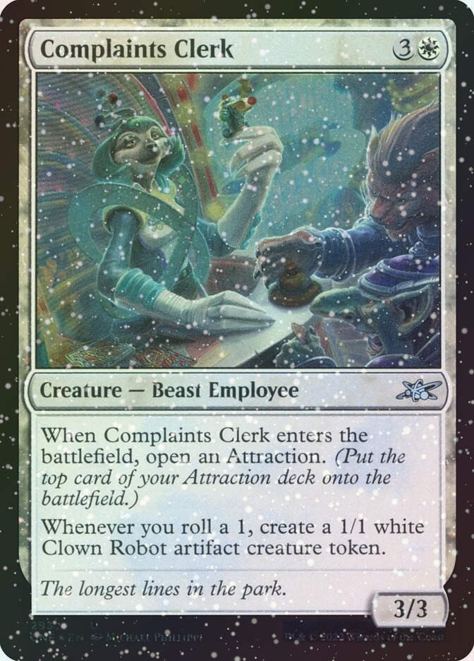 Complaints Clerk (UNF) (293) / Galaxy Foil