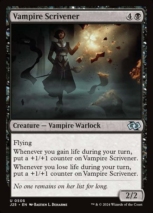 Vampire Scrivener (J25) (505)