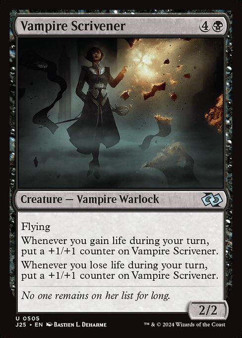 Vampire Scrivener (J25) (505)