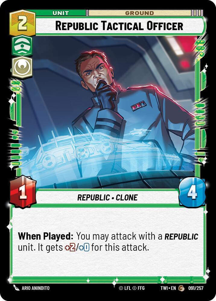 Republic Tactical Officer (TWI) (091/257) / Foil