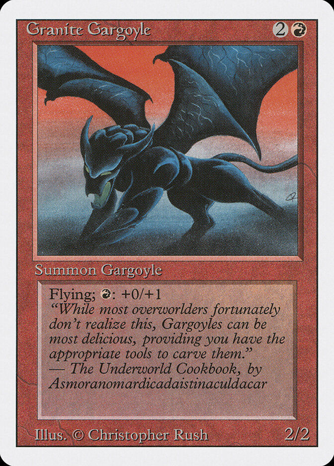 Granite Gargoyle (3ED) (156)