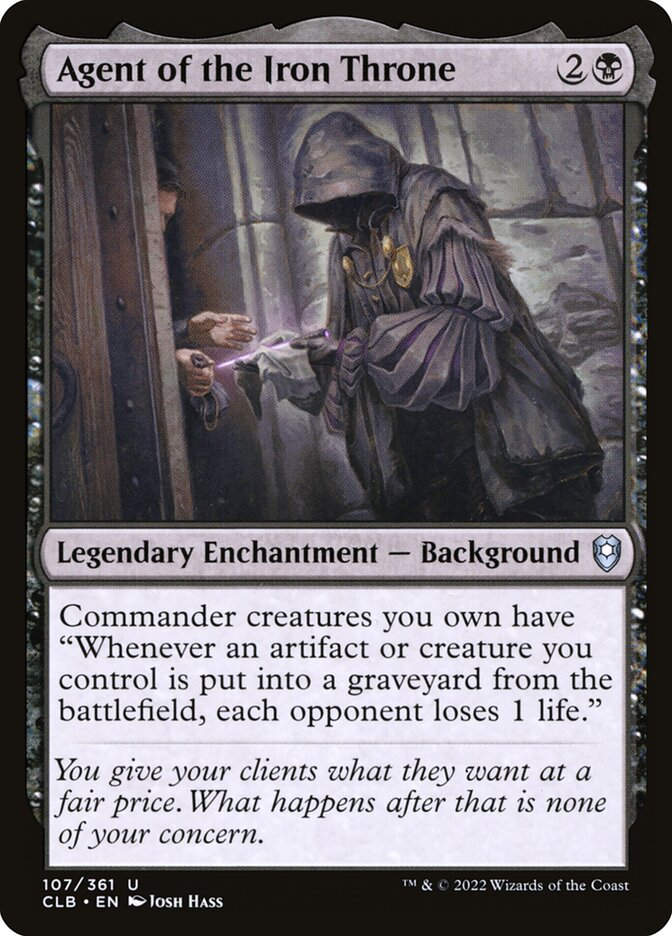 Agent of the Iron Throne (CLB) (107)