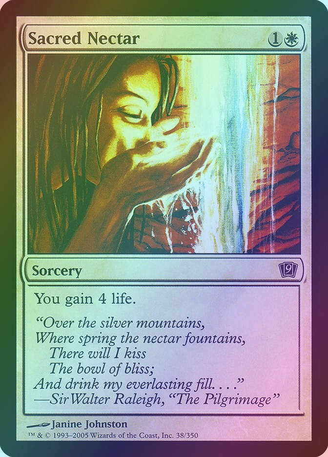 Sacred Nectar (9ED) (38★) / Foil
