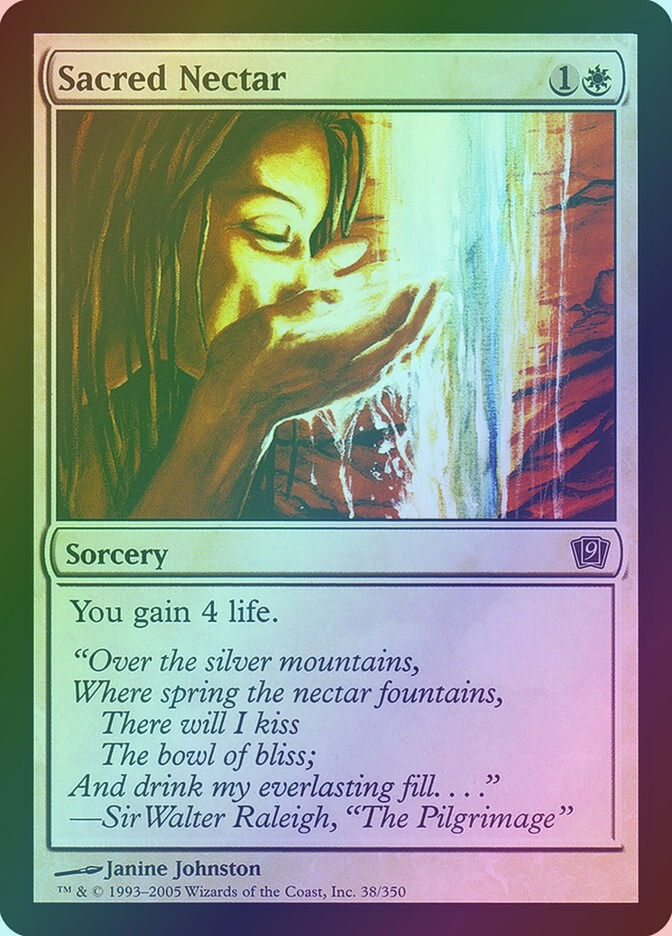 Sacred Nectar (9ED) (38★) / Foil