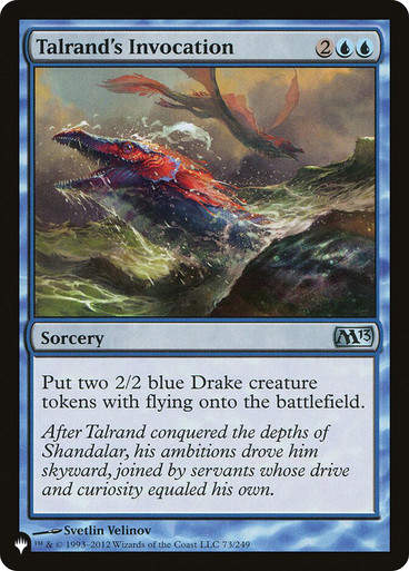 Talrand's Invocation (PLST) (M13-73)