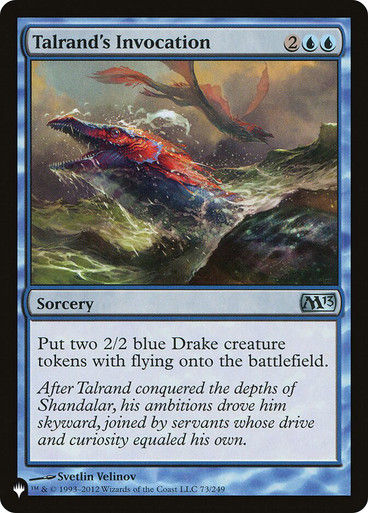 Talrand's Invocation (PLST) (M13-73)