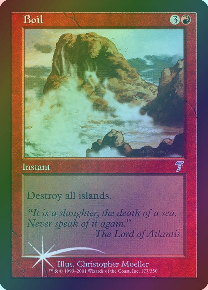 Boil (7ED) (177★) / Foil