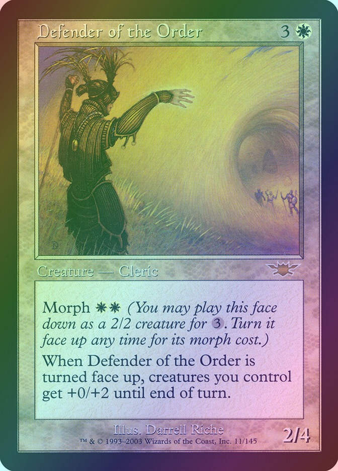 Defender of the Order (LGN) (11) / Foil