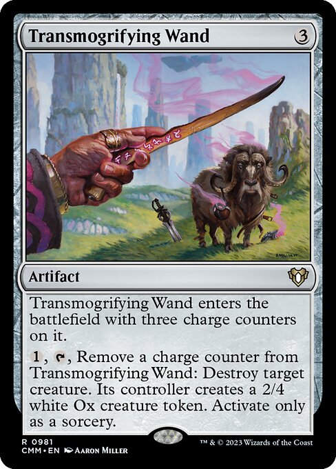 Transmogrifying Wand (cmm) (Commander Deck)