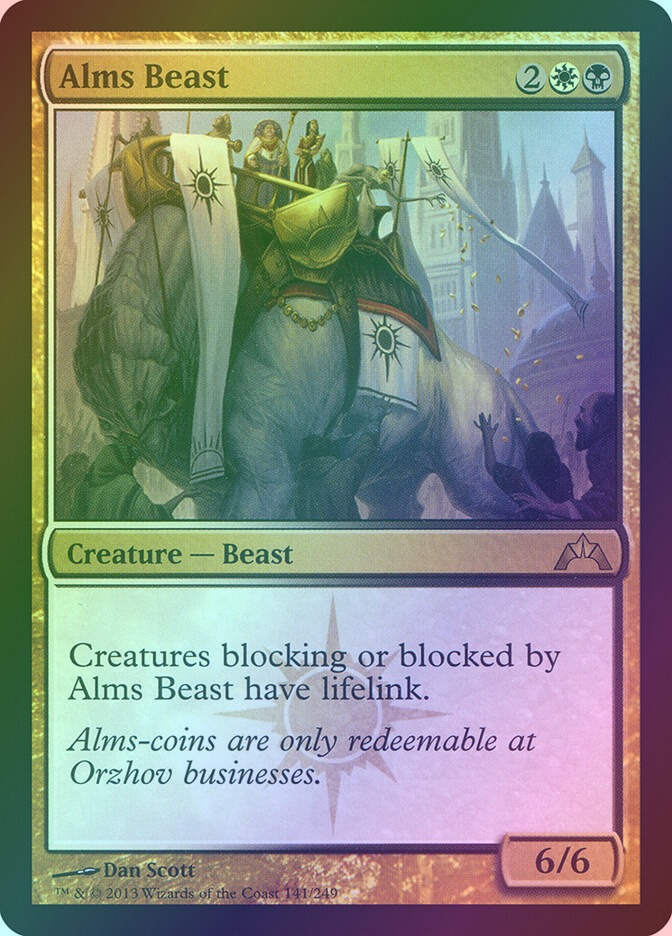 Alms Beast (GTC) (141) / Foil
