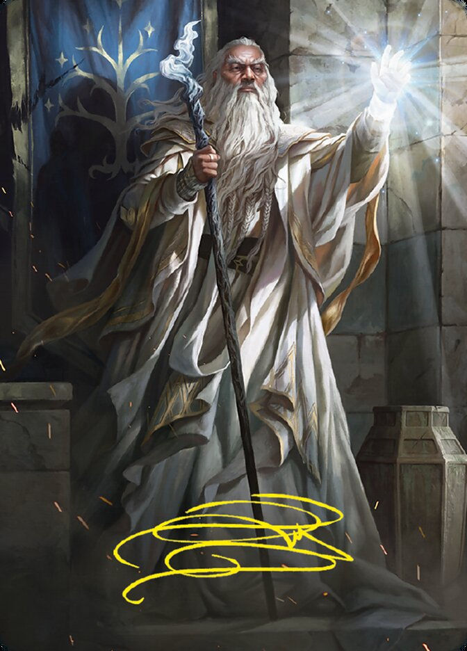 Gandalf the White (ALTR) (3) / Firma Dorada