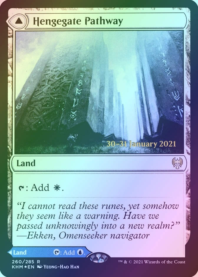 Hengegate Pathway // Mistgate Pathway (PKHM) (260s) / Foil