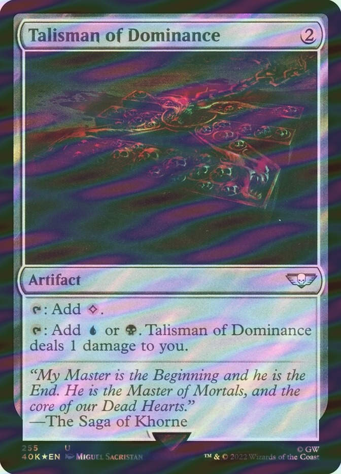 Talisman of Dominance (40K) (255★) / Surge Foil