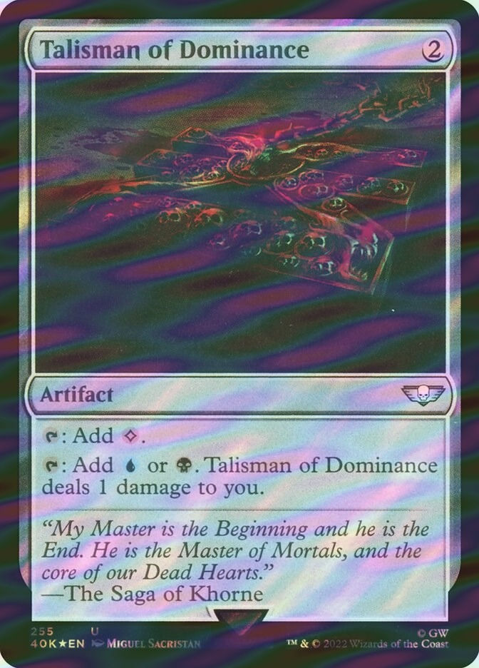 Talisman of Dominance (40K) (255★) / Surge Foil