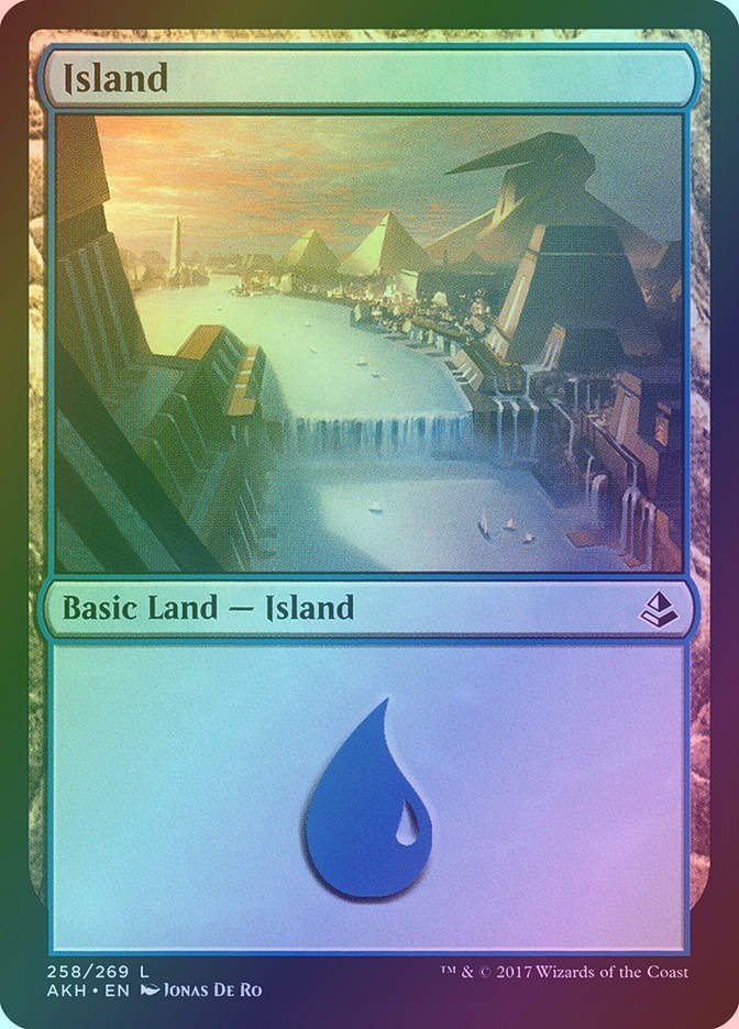 Island (AKH) (258) / Foil